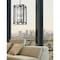 Z-Lite Braum 8 Light Pendant, Bronze And Clear Seedy 6005-8BRZ - alternate 2